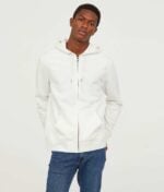 Hooded jacket Regular fit front